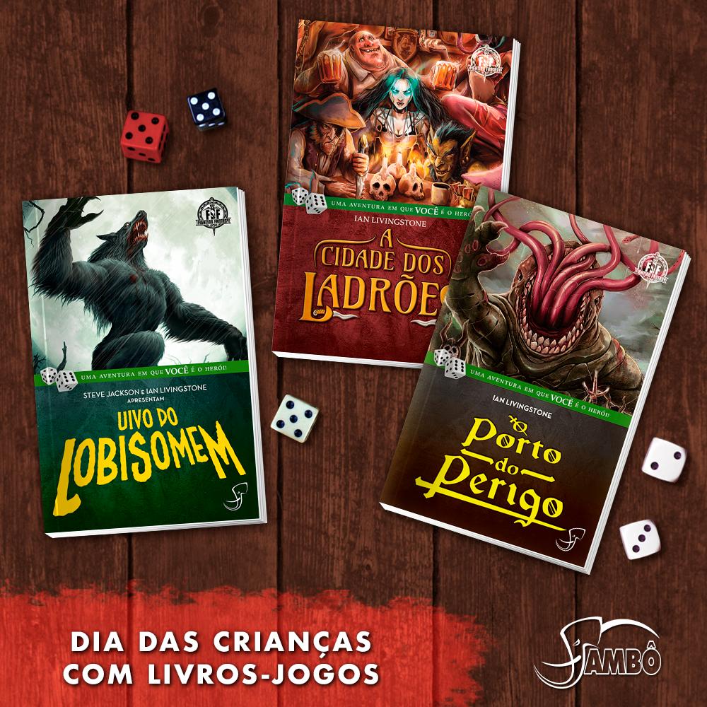 Livros-Jogos - Jambô Editora