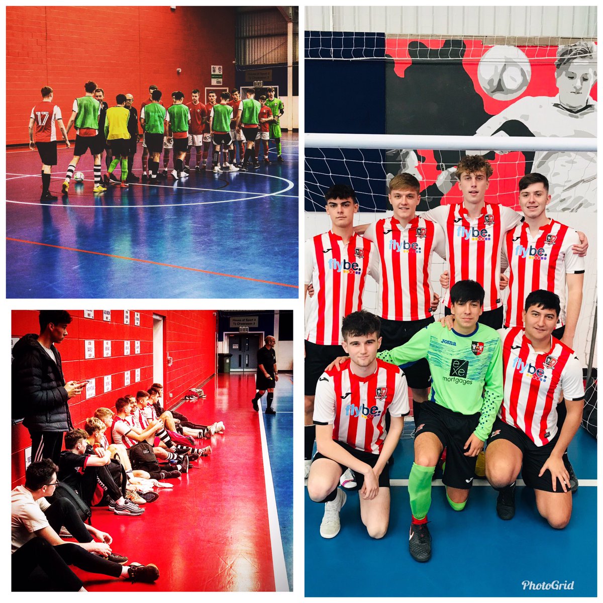 EcfcFutsal's tweet photo. Another successful trip to Cardiff today with Exeter Cityβs Futsal Academy ππ»ππ»β½οΈππ΄βͺοΈ
16 Goals scored β½οΈπ₯
2 wins β½οΈπ₯
β½οΈπ₯
1 Draw β½οΈπ₯
3 First Year students putting on an amazing performance π¨π»βππ¨π»βππ¨π»βπππ»πͺπ»ππ»
#ECFC
#exetercitycommunitytrust
#execollsport
#EFL https://t.co/NvQtFwQMYs