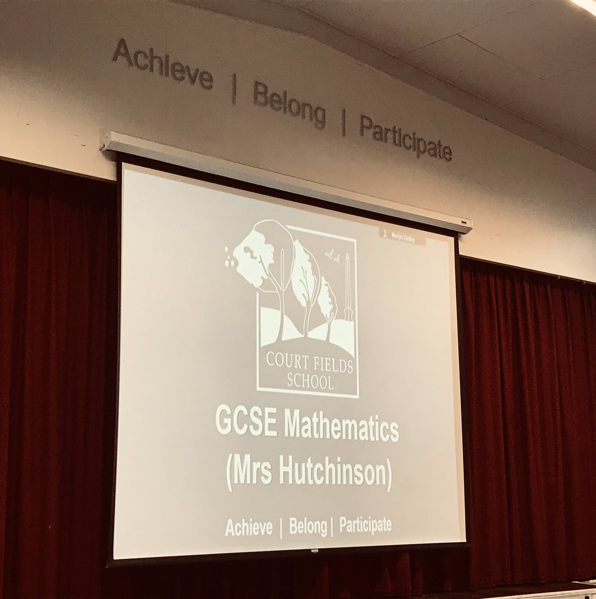 CourtFieldsSch's tweet photo. Thanks to Mrs Hutchinson for delivering very clear specialist Maths advice at Year 10 Curriculum Evening tonight #CFcreatingfutures https://t.co/AGIA3Emn4v