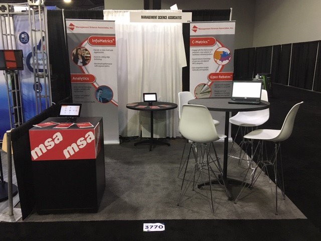 Are you at #NACSShow today?  Stop by booth 3770 to learn how MSA can help with your data warehousing needs and provide you with powerful, actionable insights that will put your business ahead of the game.  See you there!