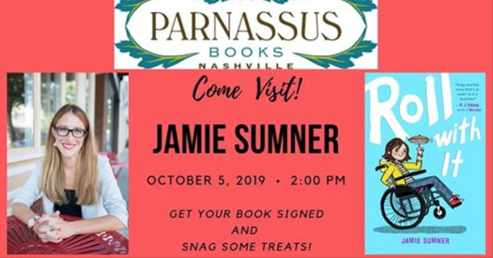 CPA Alumni (@cpaalumni) on Twitter photo Congratulations to <a href="/jamiesumner_/">Jamie Sumner</a> '01 on the release of her newest book, "Roll With It"! Join her <a href="/ParnassusBooks1/">Parnassus Books</a> this Saturday for a book signing. #CPAalumni Congratulations to <a href="/jamiesumner_/">Jamie Sumner</a> '01 on the release of her newest book, "Roll With It"! Join her <a href="/ParnassusBooks1/">Parnassus Books</a> this Saturday for a book signing. #CPAalumni
