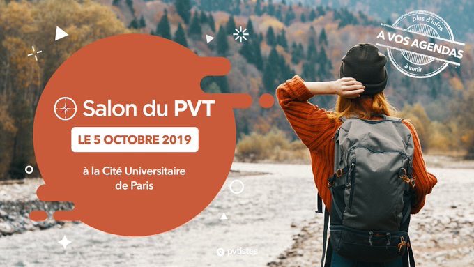 coratmosphere's tweet photo. SALON DU PVT • J-4 ⚠️ Retrouvez-nous sur le stand de l’Australie et venez vous informer sur les 14 destinations possibles avec le #PVT ✈️ @SalonduPVT @pvtistes https://t.co/VBF7ZwvMOU