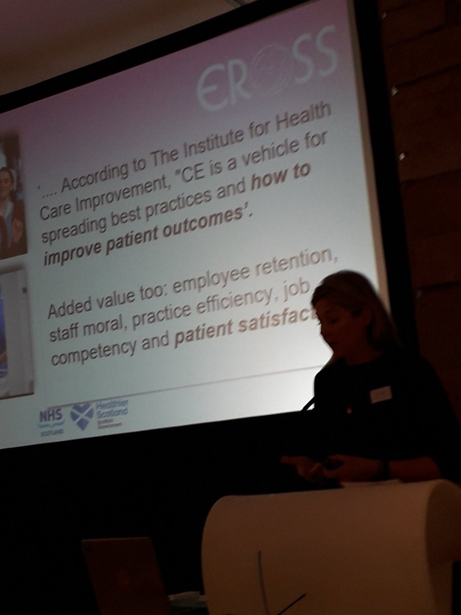 patientflowsg's tweet photo. #EROSScot @LitcheeK closing the debate session of the 2nd EROSS Education Day. Strong arguement for staff education
@andrewclark85 @davidmcd07 @marese_o @hyndland1 @lasparks25 https://t.co/5l9jiIcPEo