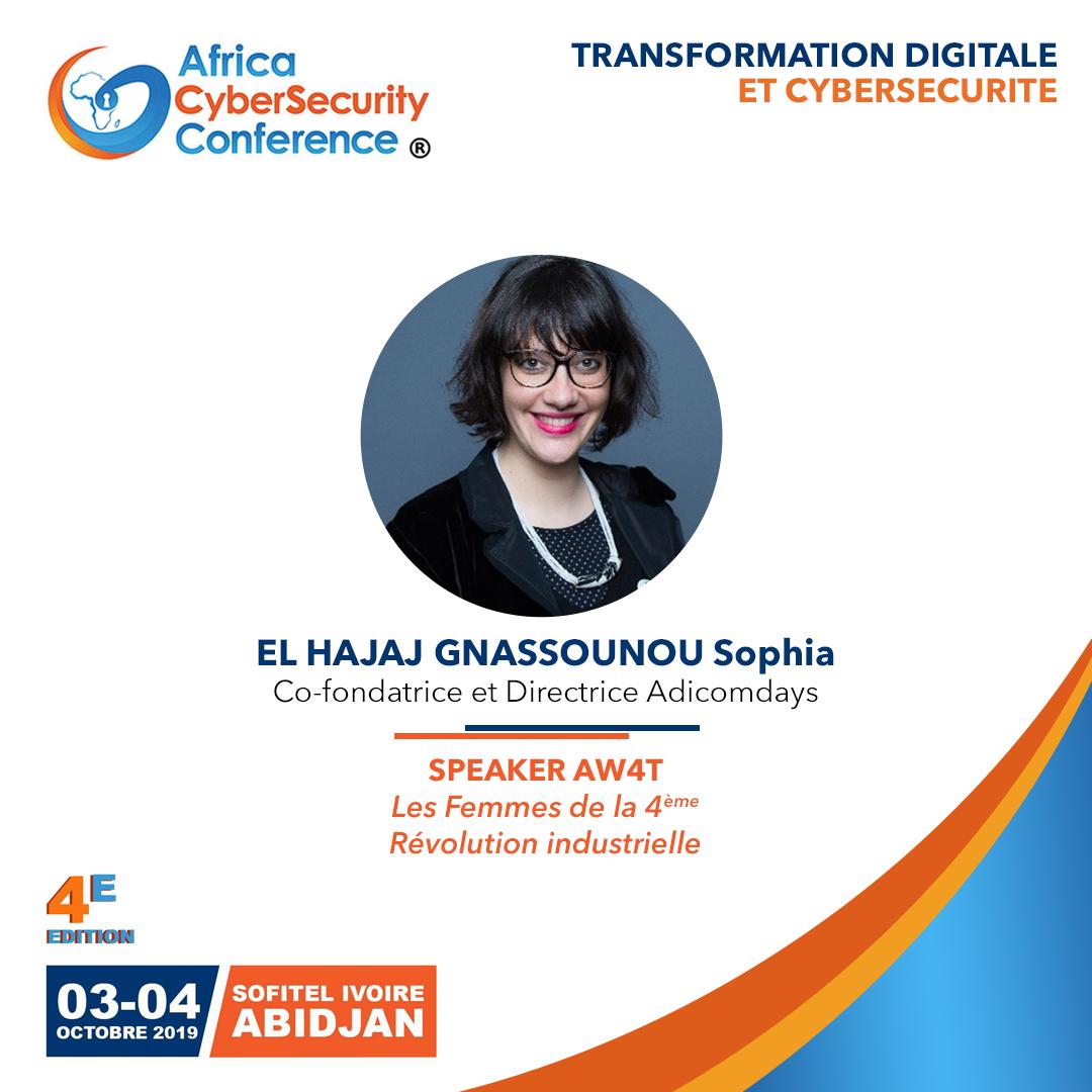 ⏰L'<a href="/AfricaCSC/">Africa CSC</a> débute demain au <a href="/SofitelAbidjan/">Sofitel Abidjan Hôtel Ivoire</a>. Retrouvez Sophia El Hajaj Gnassounou <a href="/Elhajajso/">sophia El hajaj</a>, co-fondatrice des <a href="/adicomdays/">ADICOM</a>, qui fera notamment partie du jury #startup Stand-Up" récompensant les meilleures innovations dans le secteur #tech. #ADICOMDAYS #DigitalAfrica #Abidjan