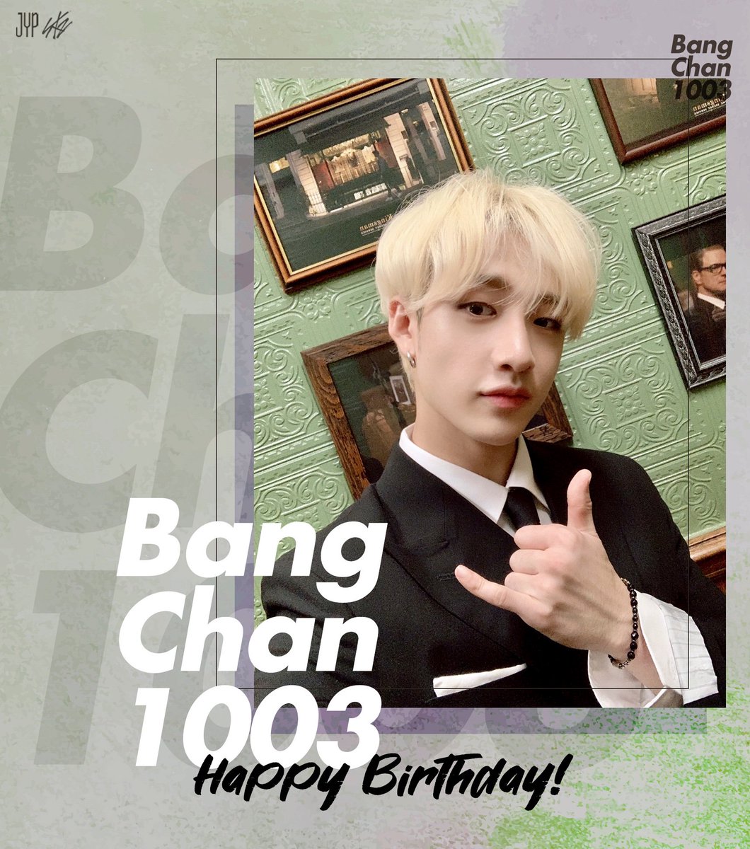 Stray_Kids's tweet photo. Happy Birthday BANG CHAN

#HappyBangChanDay
#StrayKids #스트레이키즈
#방찬 #BangChan https://t.co/UPdmJu8gPw