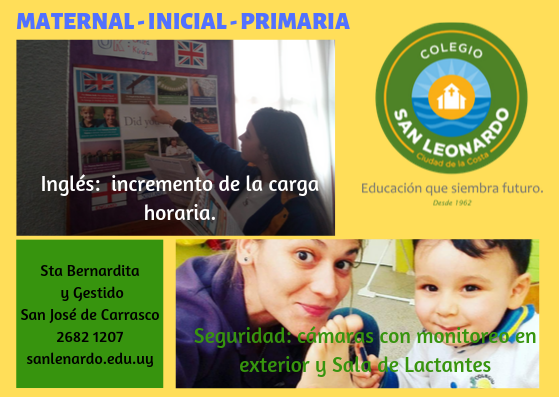 ColeSanLeonardo's tweet photo. INSCRIPCIONES ABIERTAS https://t.co/NXVkTrIgOG