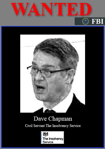 CarrollTrusts's tweet image. UK #CivilServant #DaveChapman Fraud #FinancialCrime Bribery “Forensics Files” #BEIS #PERMANENTSECRETARY #ALEXCHISHOLM #COMPANIESHOUSE SUBPOENA MANAGER – #INSOLVENCYSERVICE PUBLIC INTEREST UNIT #OfficialReceiversOffice Biggest Corruption Bribery Exposé 
bit.ly/2l1uExs