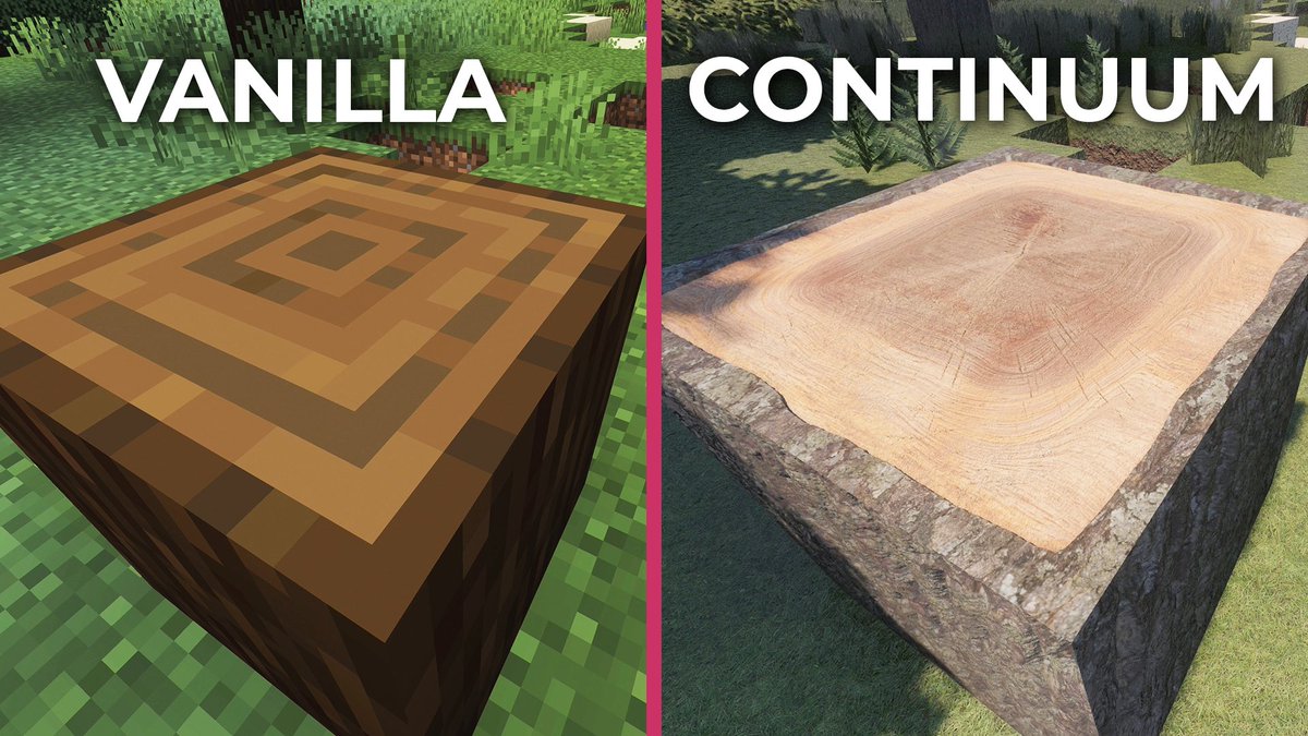 CandylandGS's tweet photo. https://t.co/n0txQYhYp5 <<< #Minecraft with ultra realistic graphics? Try out Continuum + Stratum. Nice shader pack, extremely nice textures. Check out my latest vid! https://t.co/IbIe7mAlMQ