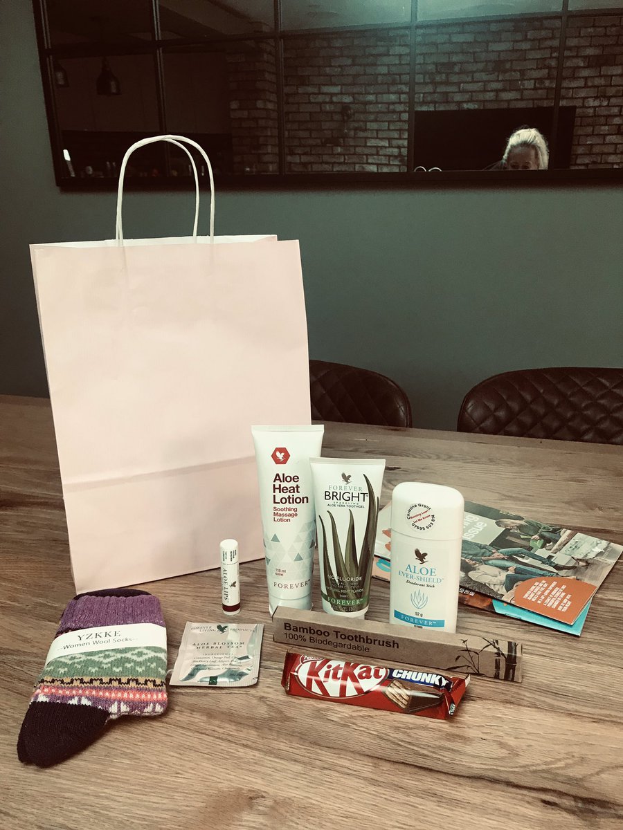 OwnBossMummy's tweet photo. Just one of the care packages making its way to the chemotherapy unit at east Surrey hospital this month. I’m hoping to put 25 together personally. https://t.co/VJ9kLQY4kf