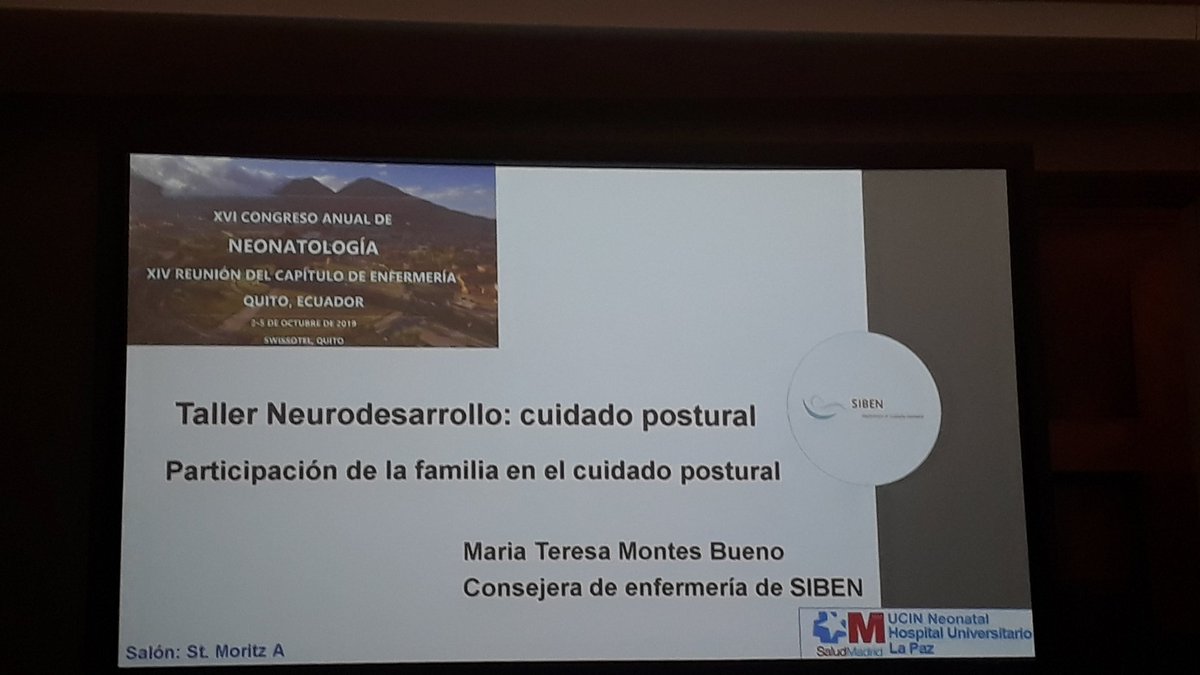 Pleitez1970's tweet photo. SIBEN 2019, QUITO: " NO conozco una situación donde los padres NO puedan ayudar  a cuidar un bebé que le nació Prematuro"  /" NADIE CUIDA MEJOR A UN PREMATURO QUE SUS MISMOS PADRES" Lcda. María Teresa Montes Bueno @seguisiben @SOMOSSIBEN 
#LosNiñosDetrasDelMuro https://t.co/03waC3XmTb