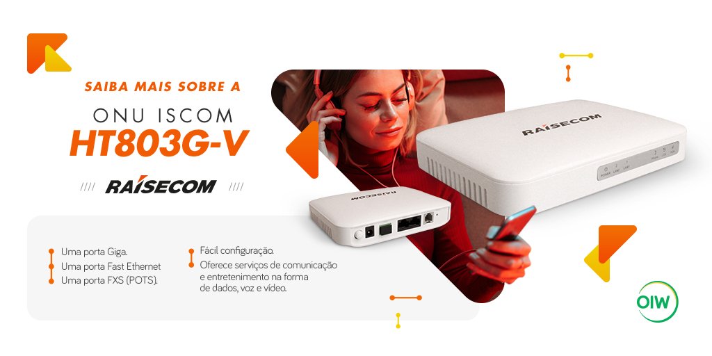oiwtelecom's tweet photo. Esta ONU é indicada para planos de até 1GB e você ainda pode oferecer serviços de dados, voz e vídeo através dela.
Quer receber um orçamento personalizado? Liga ou chama no WhatsApp: (11) 2711.5550
https://t.co/sJhMhcceLX
#OIW #raisecom #gpon #isp #carrierclass https://t.co/eAWnWZNcMw