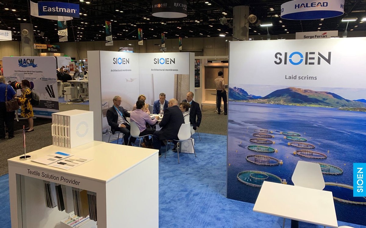 sioenindustries's tweet image. Visit us at the IFAI show in Orlando, booth 1923!  #sioentalent #dimensionpolyant #technicaltextiles #sioenfairs #sioeneverywhere