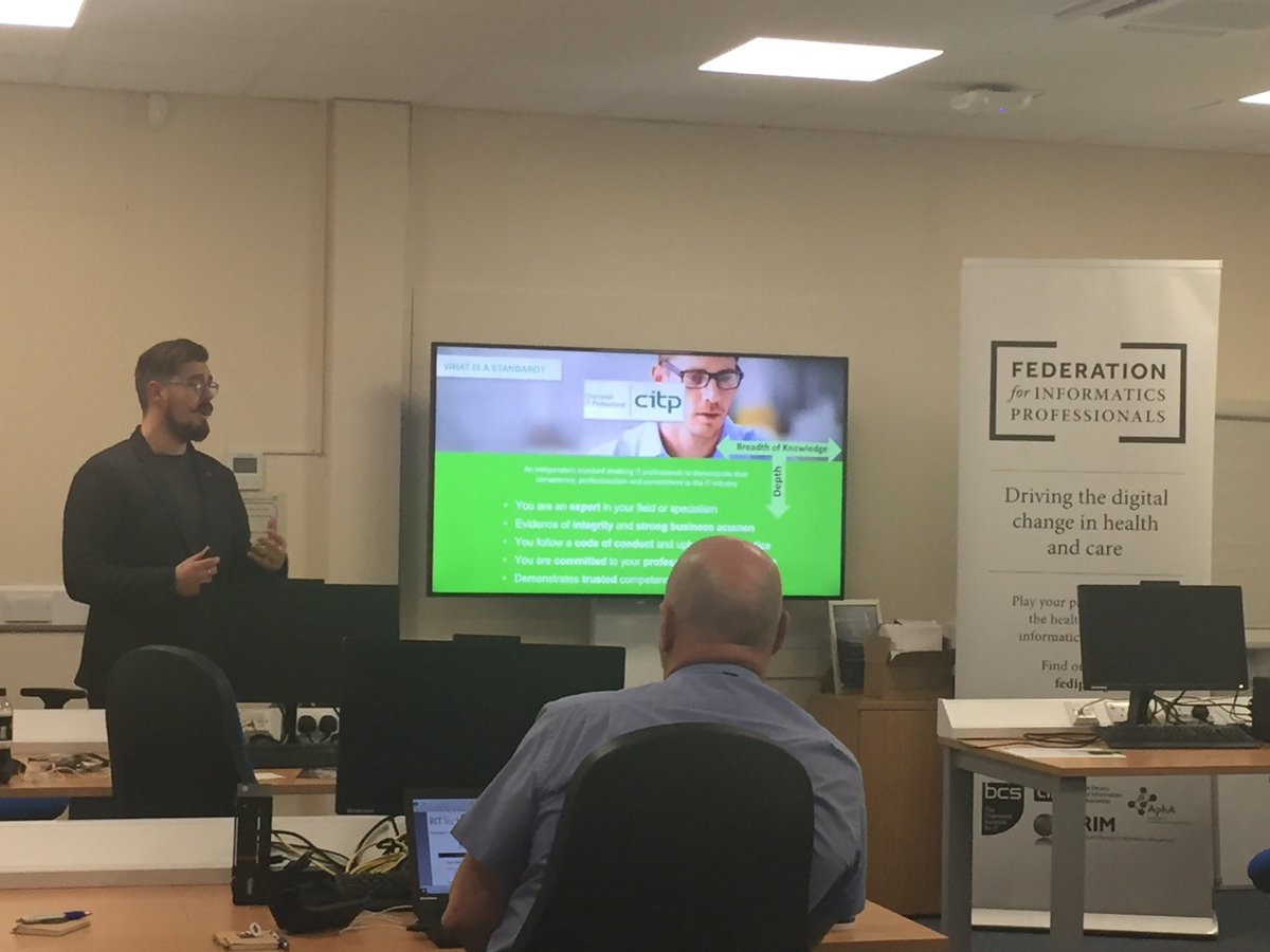 bcs's tweet image. We&apos;re at Lancashire Care for a two day launch, supporting another cohort of professional taking RITTech to evidence and benchmark their skills and competency 

#RITTech #Professionalism #Membership #Healthcare #FedIP #Standards