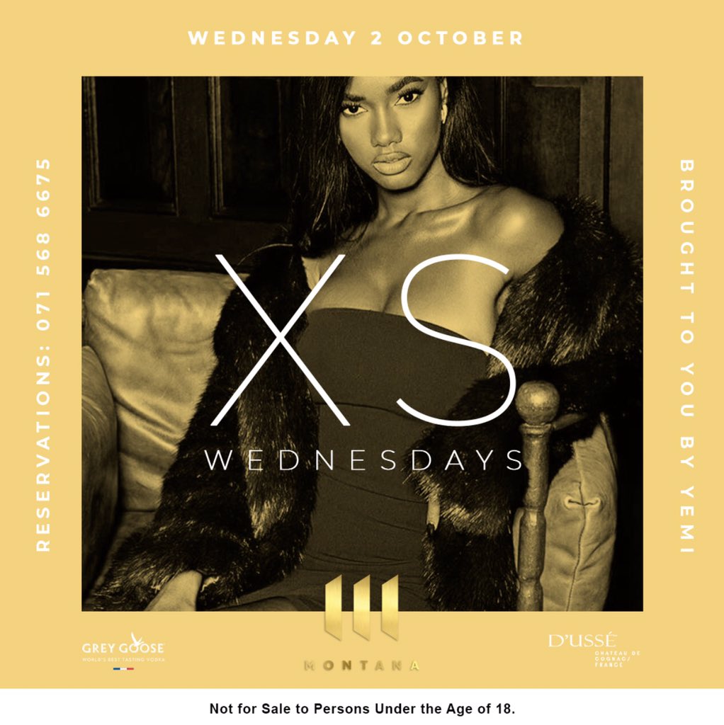 Kk_shibase's tweet photo. The best midweek groove is back at Montana tonight so in a few hours letβs go listen to old school music and vibe π€ππΌββοΈ #XSWEDNESDAYS https://t.co/WsmyfwAjPd
