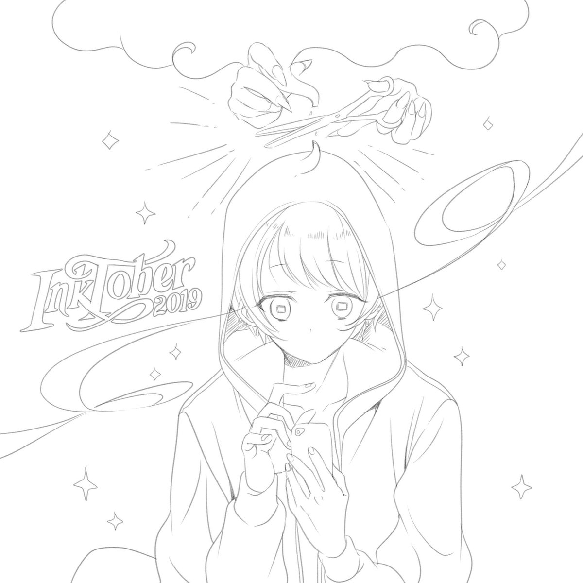 2日目:Mindless
#Inktober2019 