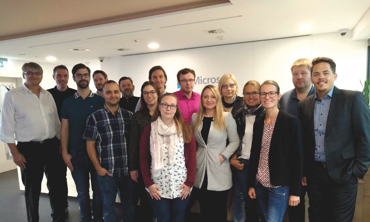 qh_gmbh's tweet photo. Ein kleiner Eindruck vom Cloud &amp; Modern Work Fundamentals Workshop bei #Microsoft in Bad Homburg. Vielen Dank an alle Teilnehmer! #Cloud #qualityhosting #workshop #ModernWorkplace #partnership https://t.co/0LMMwRFuBf