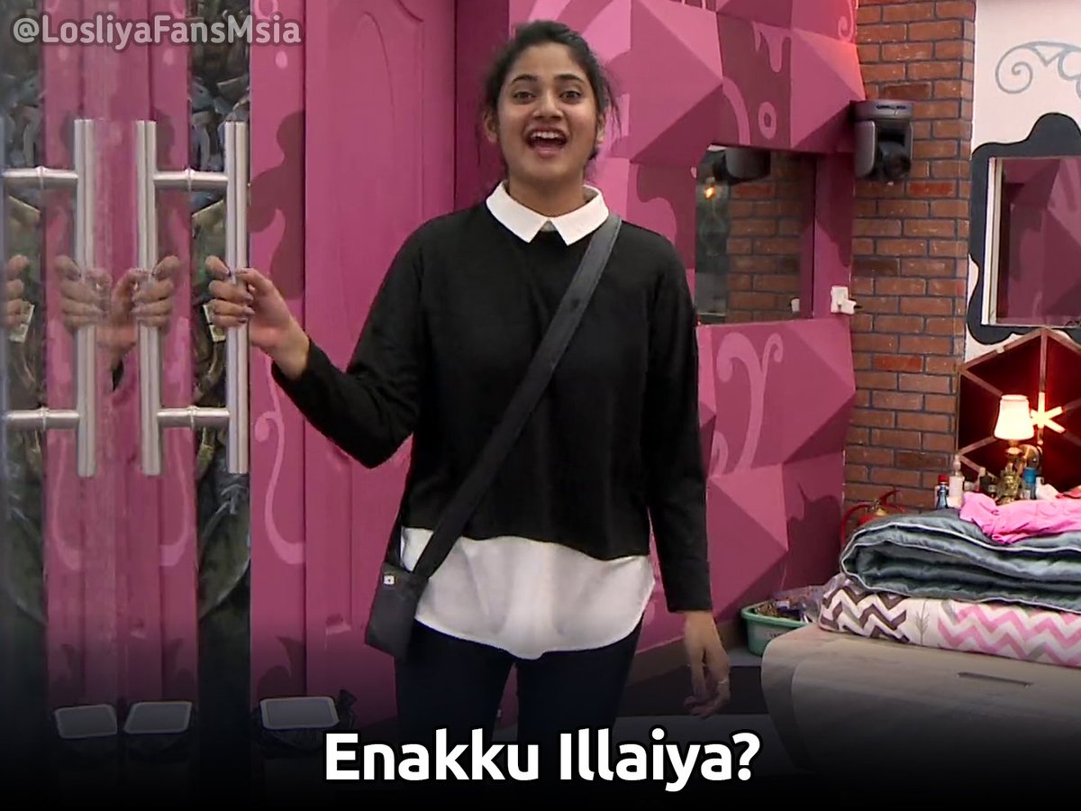  #BB3FinalistLosliya  #Losliya  Captions (9/x)Just for fun. Use them when you needed. And don't forget to RT. Follow this thread as we might keep adding new photo comments too.  #LosliyaArmy  #BiggBossTamil3