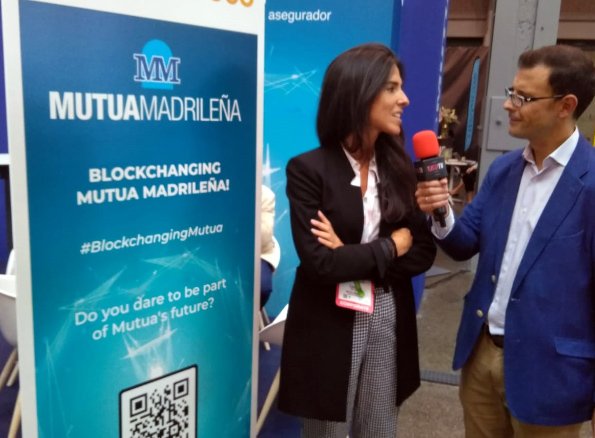 la_Mutua's tweet photo. "La gente puede participar hasta el 20 de octubre. El ganador podrá presentar su solución a Mutua Madrileña para poder incluirlo en nuestro negocio", carmen del Campo, #BlockchangingMutua #SouthSummit2019 https://t.co/WsTuHkjjgt