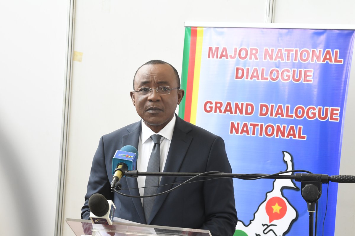 The President of the #CmrDialogue hereby renews the call to all the kinetic &amp; constructive forces of the Nation, beyond this forum going on at the Conference Centre, to continue to transmit their proposals through the various channels that have been communicated.
~ Dr G.N. Ewane