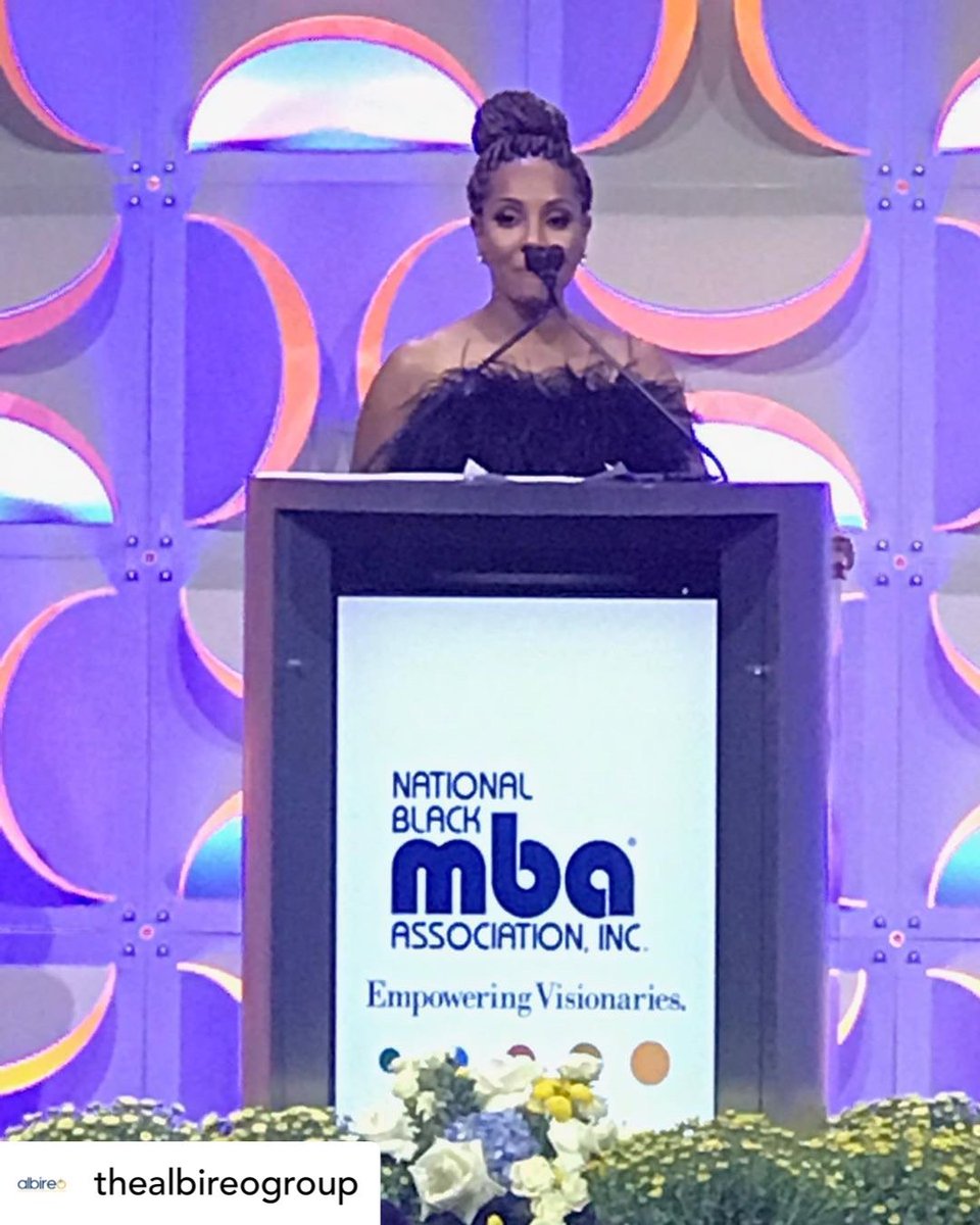 AlbireoGroup's tweet photo. I had an awesome weekend attending the 2019 National Black MBA Association Conference in Houston! The legendary @mclyte hosted the Impact Awards #AlbireoAtWork https://t.co/ZlqHTvyATP
