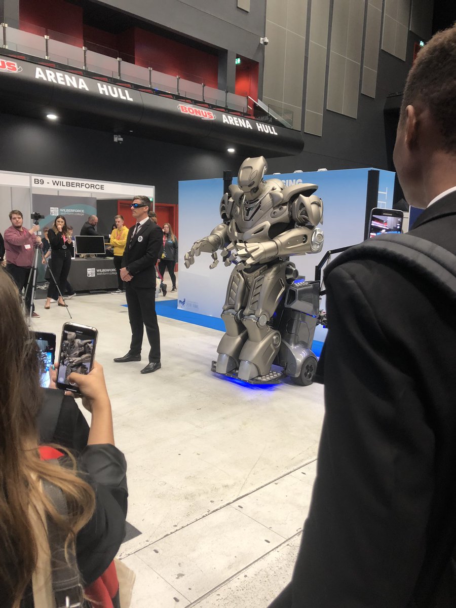 sirius_north's tweet image. Great afternoon at @ExpoHumber @bonusarenahull #titantherobot #STEM