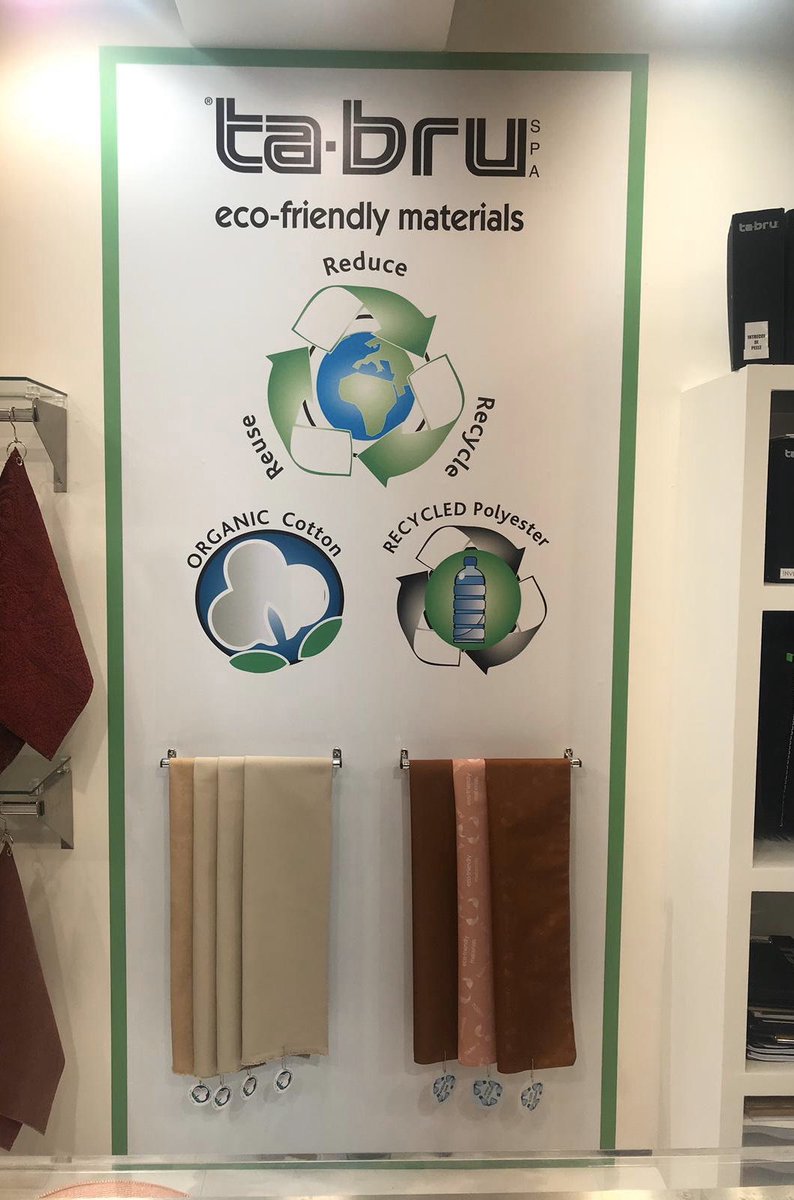 tabruspa's tweet photo. Here we are ‼️Padiglione 11 Stand L1L3
✳️ECOFRIENDLY ✳️ #ecofriendlymaterials Don’t miss #TaBru at @lineapellefair. Our company presents its ecofriendly production, which includes for product lines. #sustainable #green #innovation #circulareconomy #3R #lineapelle97 https://t.co/spCGhIHGfV