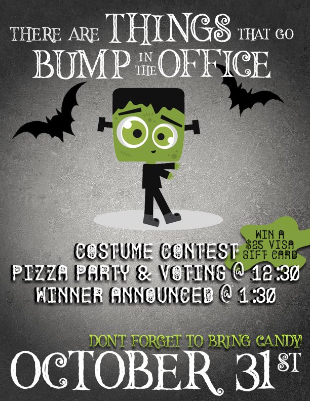 battlebornatl's tweet photo. We had an #Atlanta-based company commission our #creative team to create a theme and graphics for their annual #Halloween party! With in-office fliers and invitations designed to be sent to company partners and vendors, our client is 100% ready for #spookyszn!! 👻 https://t.co/zy2Cbqx3UI