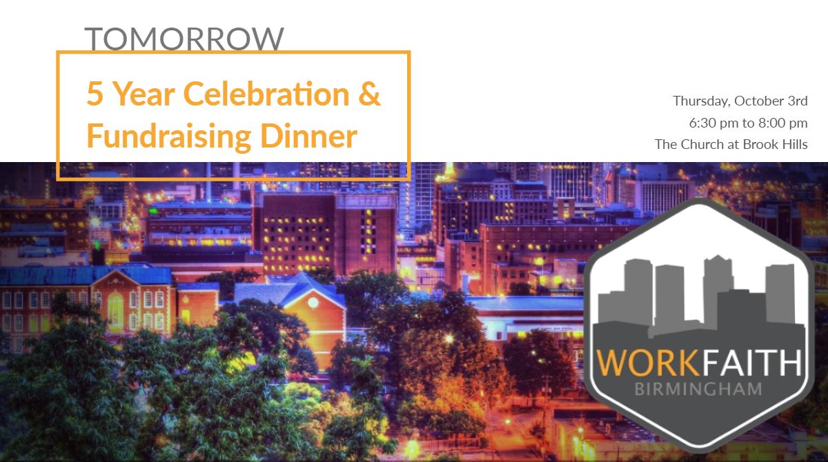 WorkFaithBHM's tweet photo. We're so glad you'll be joining us tomorrow! We'll hear stories from the past 5 years of ministry &amp; hear from Andy Blake, Executive Direct, as he shares his vision for the future of WorkFaith. #workfaith #workfaithbhm #birminghamalabama https://t.co/mrt9D7d8X1