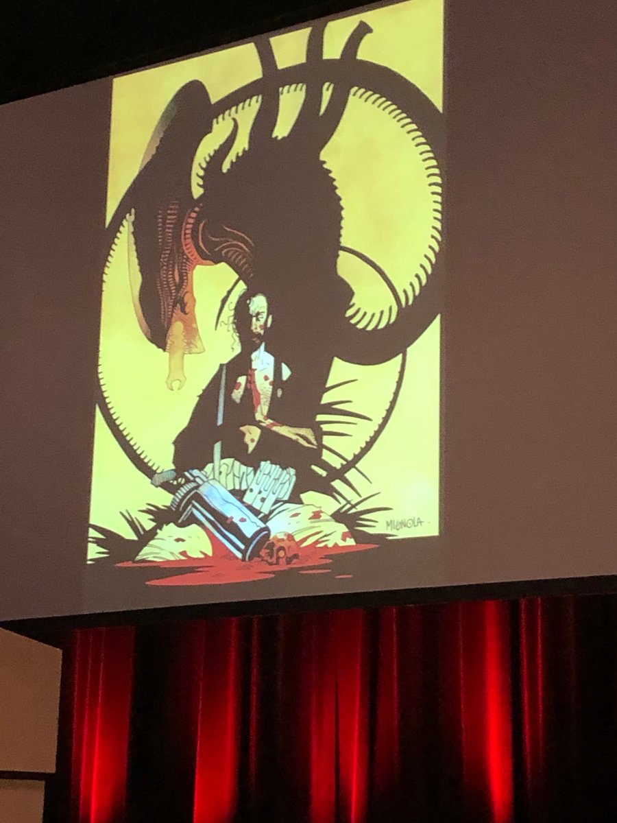 kathleenglosan's tweet photo. CXC 2019 Highlights: Mike Mignola and Jeff Smith Keynote, In Conversation
#cxc #cxc2019 #cxc19 #comics #books #graphicnovels #hellboy #bonecomics #mikemignola #jeffsmith https://t.co/AVvurRDzri