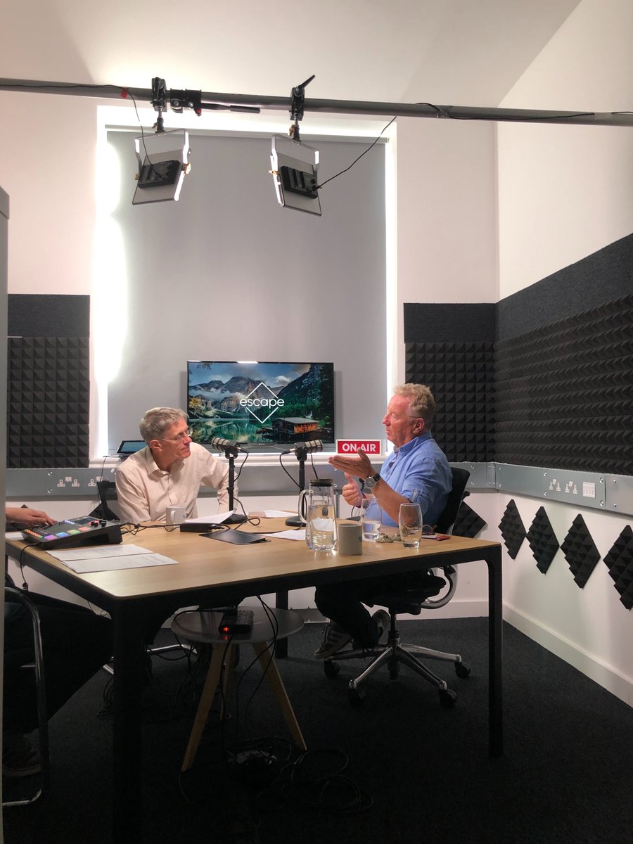 podcast_escape's tweet photo. Currently recording with @SimonCalder in the studio for future episodes of the #EscapePodcast - from Liverpool to Lisbon we'll be covering a variety of destinations in our 48 hour slot, plus plenty more travel inspiration too!

New episodes available bi-weekly! https://t.co/0LWvKrQaqw