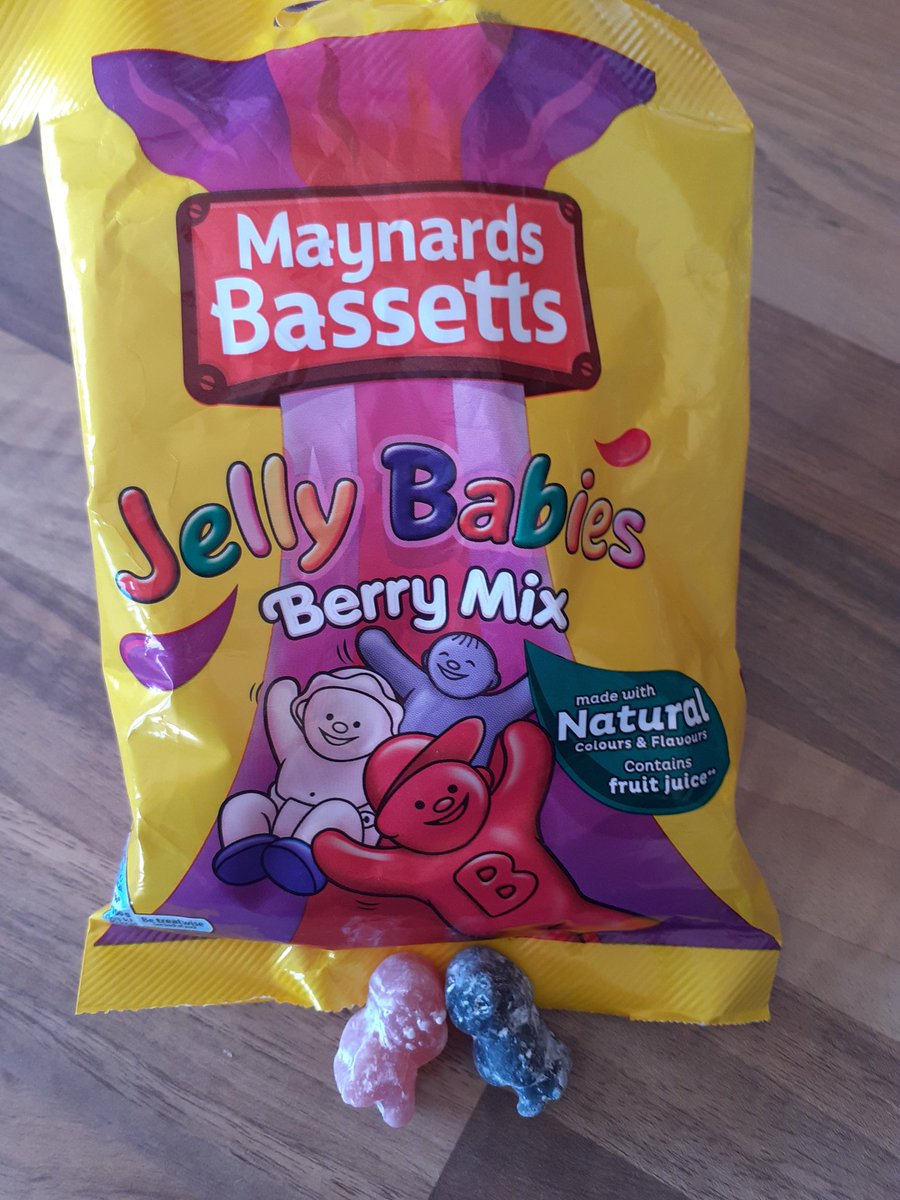 rhizinashearer's tweet photo. So I'm partial to a Jell Baby 😋 just picked up these 👇 #newkidsontheblock at #sainsburys the ultimate #treat @MaynardsBassett #berrymix did good! https://t.co/2IuEx1wTLn