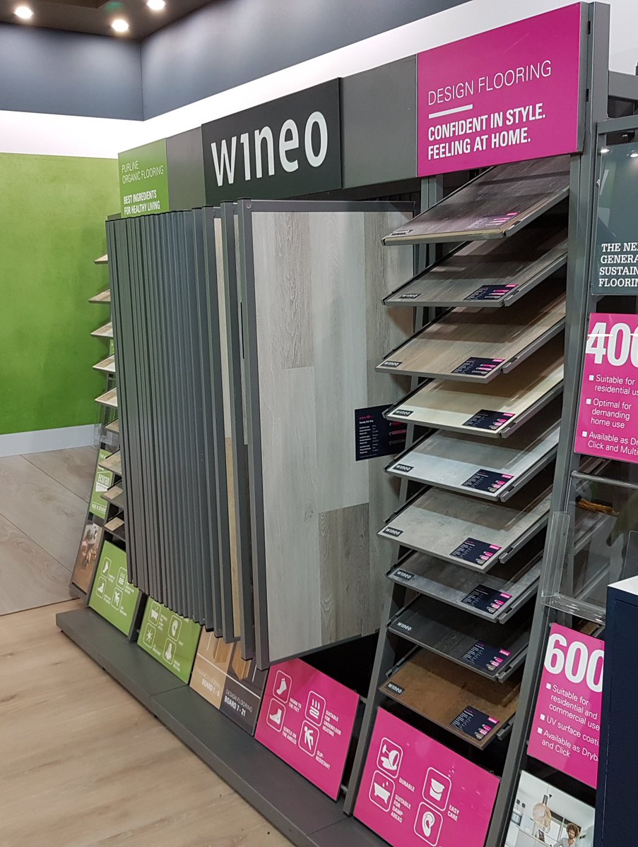 DistributionADP's tweet photo. This year at the annual Flooring Show in Harrogate, ADP installed the exhibition stand for Wineo, here are a few pictures of this project. #exhibitioninstallation #flooringshow https://t.co/R3ZFL7MLMT