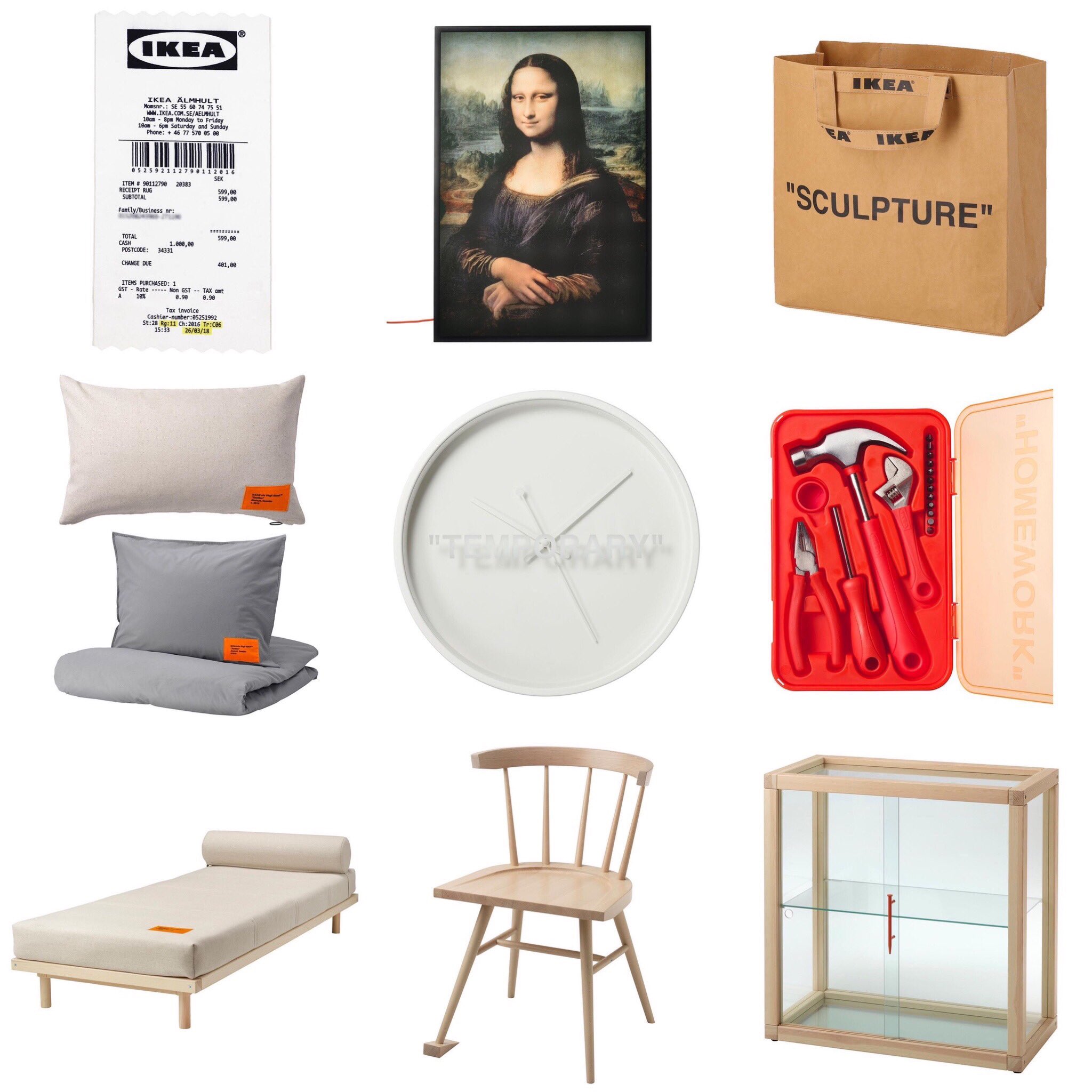 Ovrnundr on X: Virgil Abloh x IKEA “MARKERAD” collection