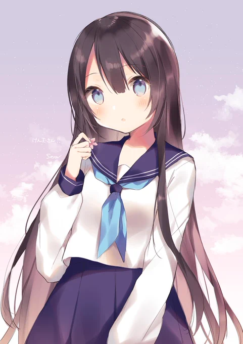 skebのリクエストから!オリジナル黒髪セーラー娘!
https://t.co/esuANFc0yy 
