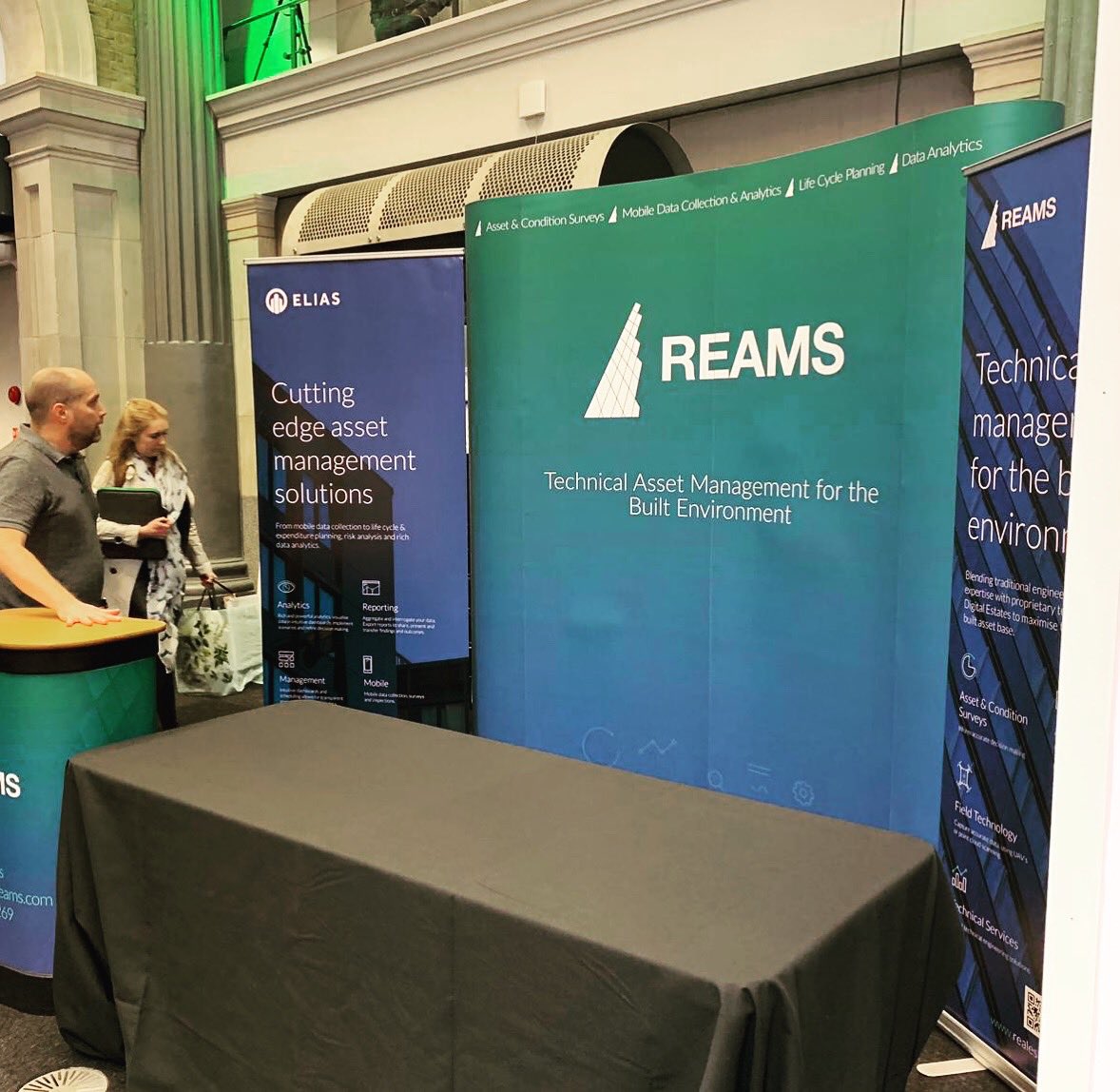 REAssetMS's tweet photo. Getting set up for the @GWSworkplace Supply Partner Event tomorrow! We're really proud to be a part of the CBRE preferred supplier partnership and this event is a great way to network with new and existing contacts! #CBREsupplypartnerevent19 #cbregws https://t.co/Pj5bkCpp1D