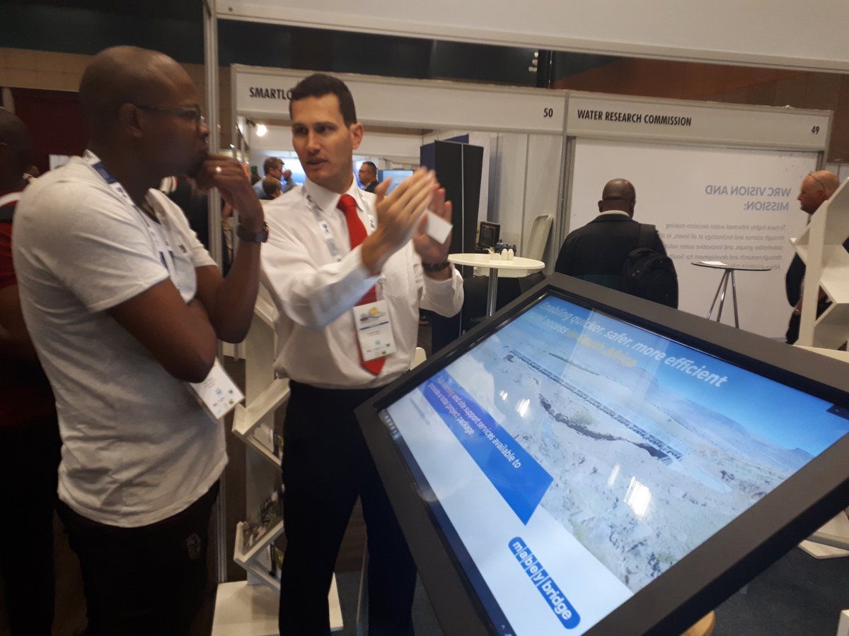 MabeyBridge's tweet photo. We have started the day at IMESA 2019 with some great visits from customers interested in knowing more about how Mabey Bridge can help them do more with less.
#IMESA2019 #Municipalities #SouthAfrica #InfrastructureDevelopment #ConnectingCommunities https://t.co/6onhN2gPs0