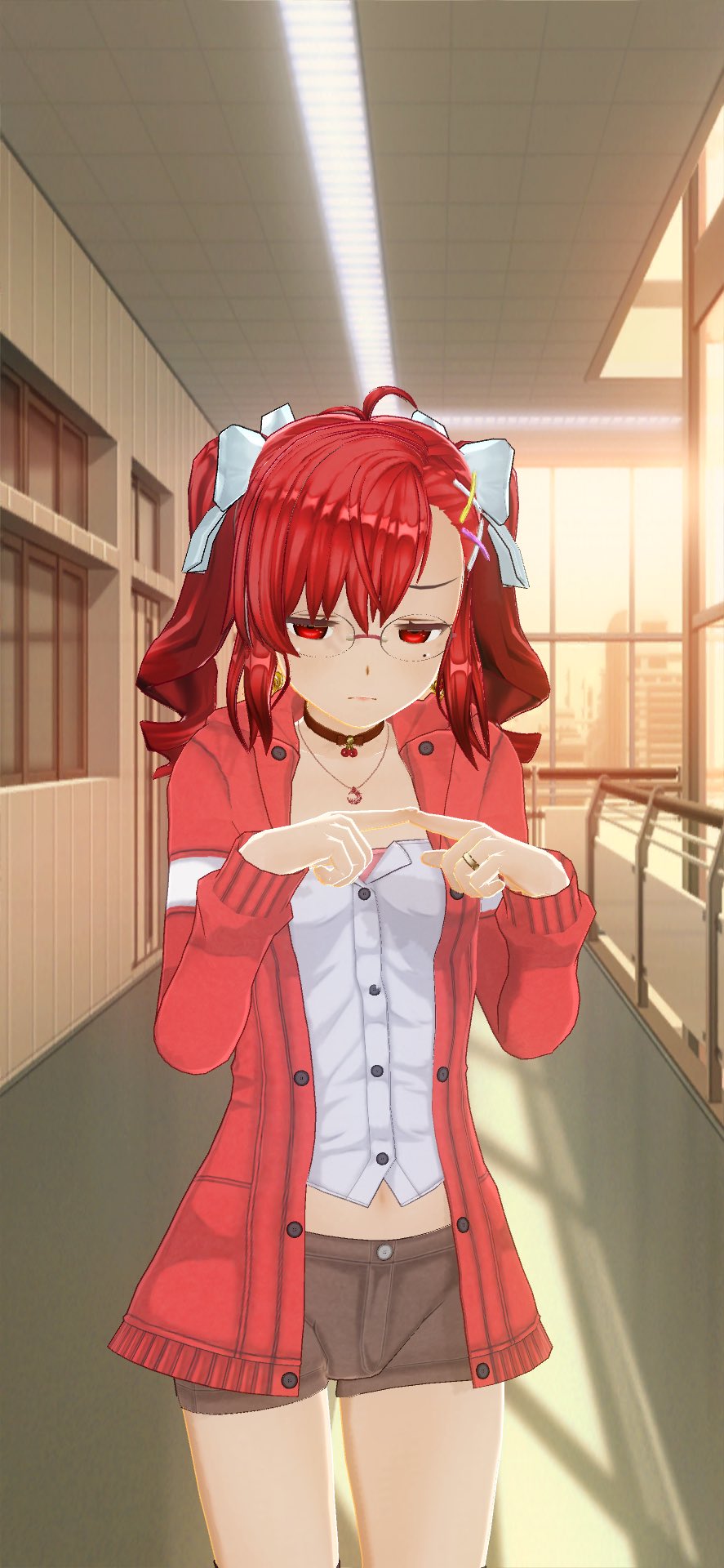 ふくみ 表情とポーズの組み合わせでギャルゲーの立ち絵っぽく とりあえず可愛い カスタムキャスト T Co Bny9huhv0k Twitter