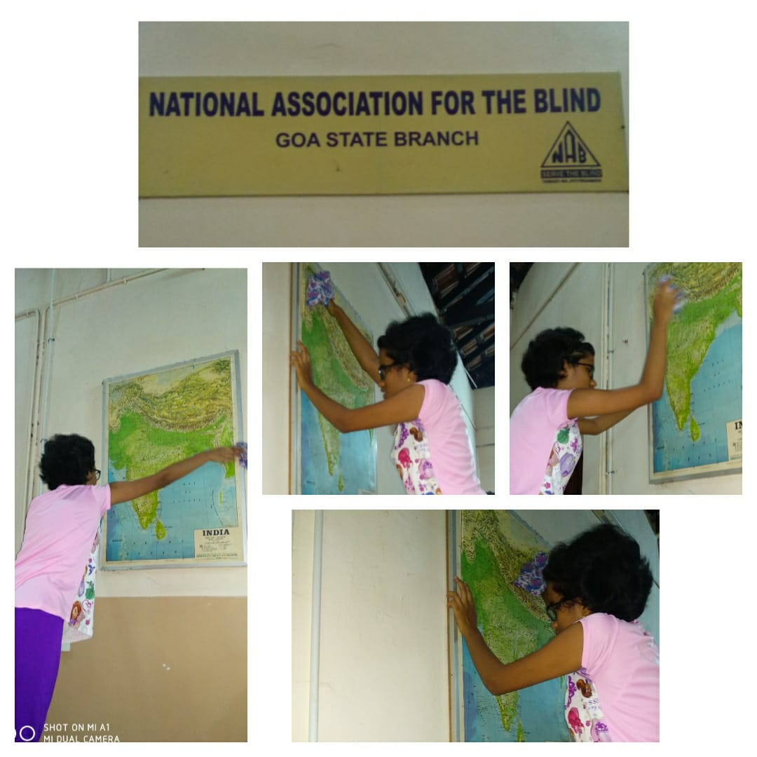 After cleaning NAB GOA surrounding Nympha wanted to clean more and more so she cleaned the map of India hoping that we all will clean each and every corner of India
Then only we can say Swach Bharat Abhiyan <a href="/goacm/">CMO Goa</a> <a href="/PMOIndia/">PMO India</a> <a href="/PM4India/">Narendra Modi_FC</a> @