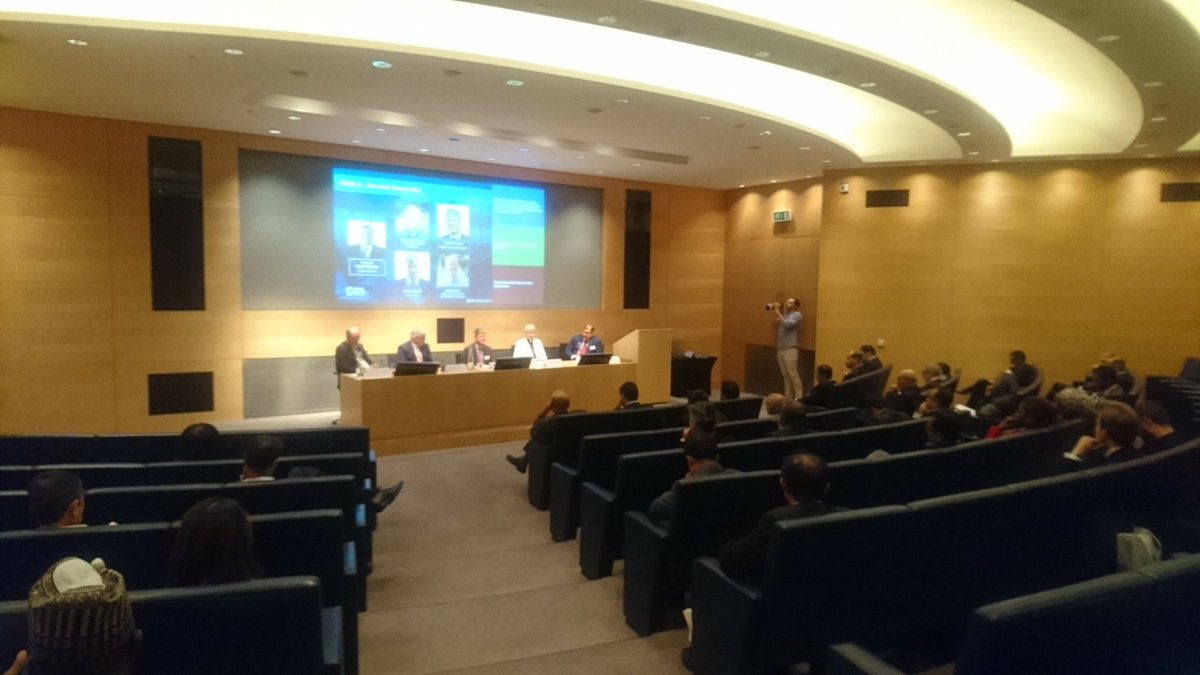 uk_ifc's tweet photo. In our final panel 'One God, Many Paths', Graham Burnside of @uk_ifc talks about the Edinburgh Finance Declaration, a shared statement of values held by faith groups that can inform financial practice. #IFLondonSummit19 https://t.co/qGUtImWTO8