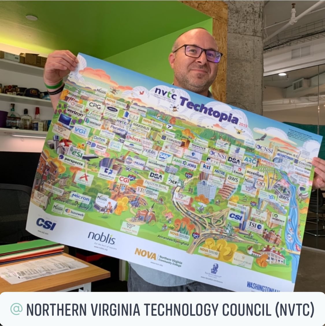 Proud to be featured on the <a href="/NoVaTechCouncil/">NVTC</a> #Techtopia map that highlights tech companies in the Northern Virginia area that are making a difference! #AMSJOBS #DCtech #NOVAtech <a href="/AMSJobsInc/">AMS JOBS</a> <a href="/AMSgeek/">AMS Geek</a> <a href="/associationwire/">AssociationWire</a> #proudmember <a href="/BenMuscolino/">Benjamin Muscolino ☁️</a>