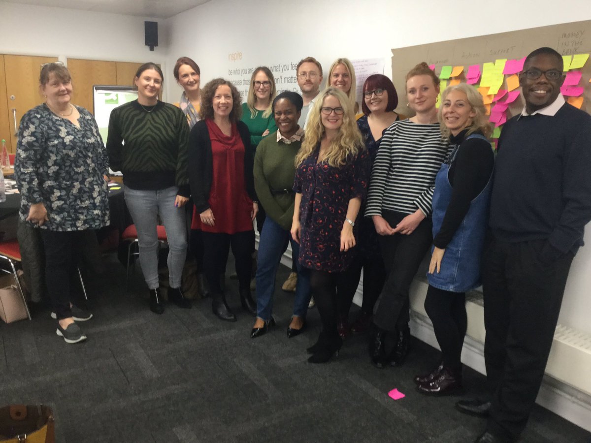 CastlesPaul's tweet image. A great day with @NFA_ALMOs Press &amp;amp; Communications colleagues from across the UK @studiovenues in Birmingham. End of session team photo! #Comms #Housing @housingday #NFA