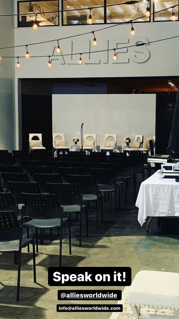 AlliesWorldwide's tweet photo. Is your book about to drop, Need to have a cast discussion, how about a team builder? We have the venue for you! - #Alliesworldwide #DTLA #SouthPark #LosAngeles #CreativeStudio https://t.co/eHmIbabqQa