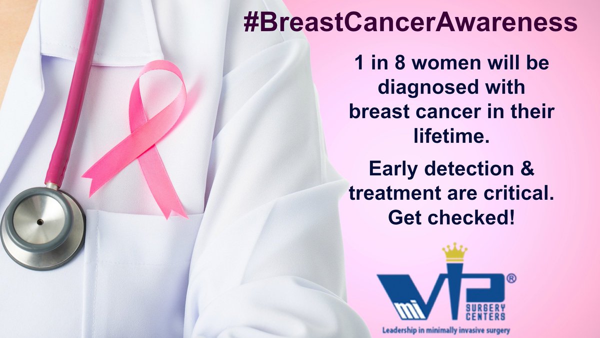 miVIPSurgery's tweet photo. In October, #BreastCancerAwarenessMonth, we spotlight our #Gynecology Experts at @miVIPSurgery. Our board certified #gynecologists provide #minimallyinvasive treatment for #cancer & a range of #WomensHealth conditions. Call 855-516-4847 for an appointment. #miVIP.com https://t.co/RaN5JRzPnz