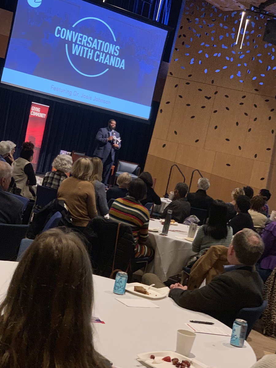 mplsfoundation's tweet photo. “I find myself in awe of all she has been able to contribute to the community we leave in and the world that we live in” - introducing the icon Dr. Josie Johnson at #conversationswithchanda https://t.co/EXPqw5dT1c