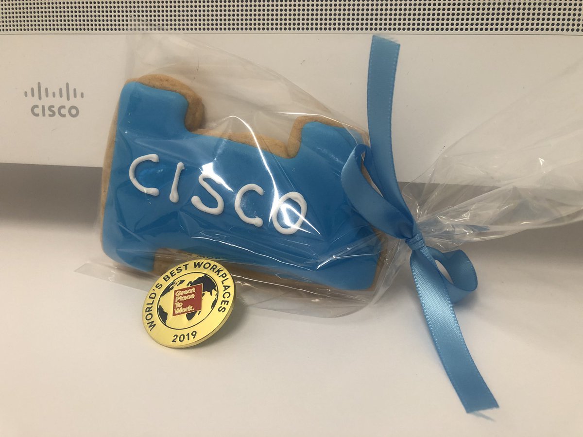 bbaechle's tweet photo. Just learned that Cisco was awarded #1 Best Place to Work! Woot woot!! #LoveWhereYouWork #WeAreCisco https://t.co/xqW6FUkmc7
