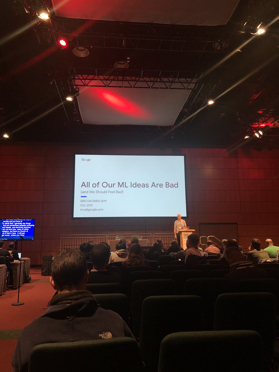 Cover slide for All of our ML ideas are bad (and we should feel bad)