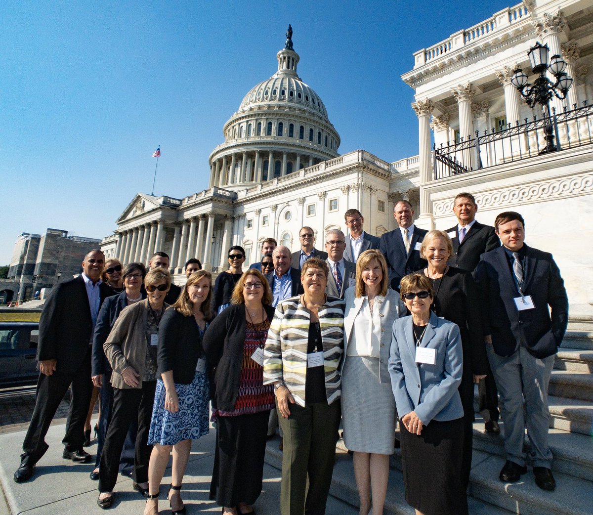 wearewerc's tweet image. Today’s group of Worldwide ERC® members making their voices heard on #HillDayERC