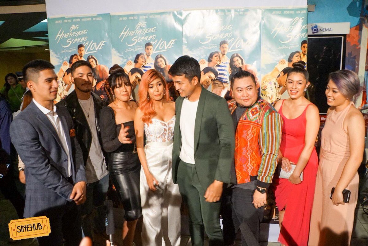 claradelrosario's tweet photo. Palabas na ang “The Best Pinoy Barkada Movie”! Now Showing in more than 150 cinemas nationwide! Tag mo na ang tropa! Para sa lahat ito! Tara nuod na!!!!

(+ @ponce_jerome) 

#HenerasyonNOWSHOWING #AngHenerasyongSumukoSaLove https://t.co/4B2vZAp6nG