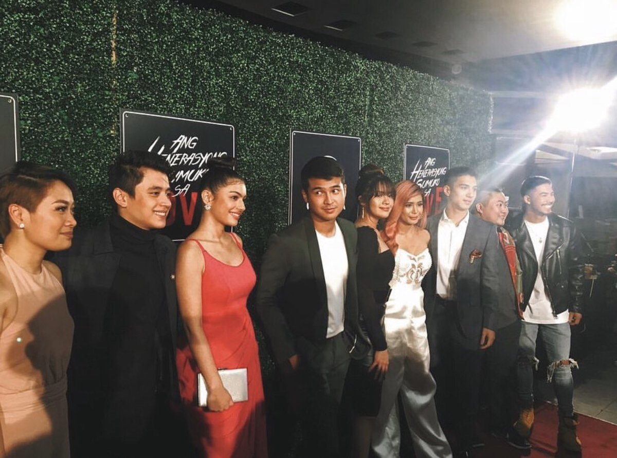 claradelrosario's tweet photo. Palabas na ang “The Best Pinoy Barkada Movie”! Now Showing in more than 150 cinemas nationwide! Tag mo na ang tropa! Para sa lahat ito! Tara nuod na!!!!

(+ @ponce_jerome) 

#HenerasyonNOWSHOWING #AngHenerasyongSumukoSaLove https://t.co/4B2vZAp6nG