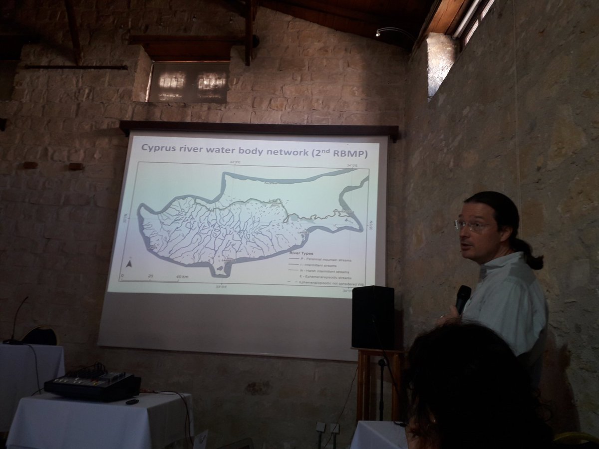 Fruitful kick-off meeting about tackling ecological status assessment in #TemporaryRivers. ECOSTAT in Larnaca (Cyprus). We are setting the basis for a common procedure under #WFD. Coordination with <a href="/smirescost/">SMIRES COST Action</a> is essential. <a href="/LifeTRivers/">LIFE TRivers</a> provided excellent scientific basis. Great.
